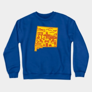 Albuquerque Sunset Crewneck Sweatshirt